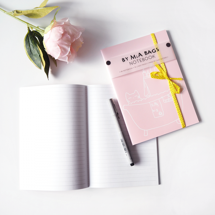 Pink notebook