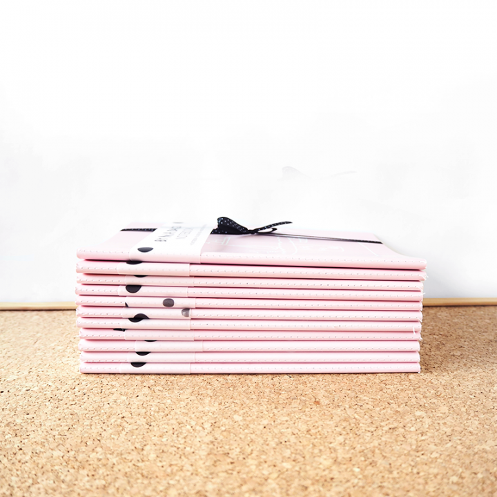 Pink notebooks